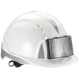 JSP Evolite mit CR2 und ID Badge Holder Helm, weiß (AJB170-D00-100)