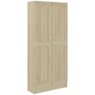 vidaXL Bücherregal 82,5 x 30,5 x 185,5 cm Sonoma-Eiche