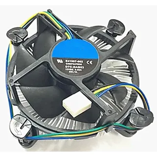 Core i3/i5/i7 Sockel 1150/1155/1156 4-poliger Anschluss CPU-Kühler mit Aluminium-Kühlkörper und 8,9 cm Lüfter für Desktop-PC Computer