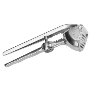 Knoblauchpresse PRACTICO aus Aluminium - Silber