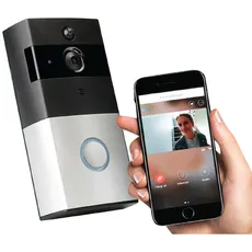 Millarco Home>it® Video-Türklingel mit WLAN und App - 720p HD Kamera, Nachtsicht, Zwei-Wege-Audio, Bewegungserkennung, Live-Ansicht, Diebstahlschutz