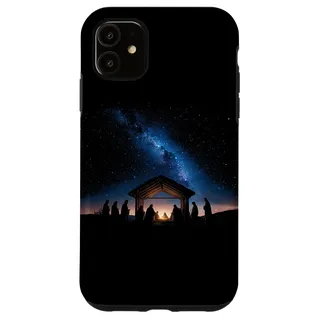 Glorious Krippe Jesu Christi Geburt Weihnachtskrippe Hülle für iPhone 11