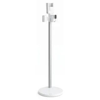 Dyson V12 Detect Slim Floor Dok Multi, Ladestation, Stabstaubsauger, Weiß, Silber, Aluminium, Dyson, V12 - Weiß, Silber