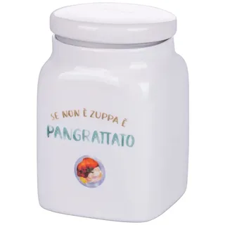 Villa d'Este Home Tivoli Vorratsdose Paniermehl 750 ml aus New Bone China Le Travisate