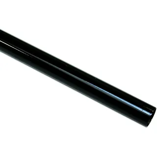 GARDINIA Vorhangstange Chicago 1-läufig Ø 20 mm 160 cm Schwarz