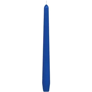 Spitzkerzen 245 mm, 8 Stunden Brenndauer, dunkelblau, 10 Stk.