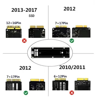 Schnell Daten Transfer SSD Gehäuse für Luft 2012 A1425 USB3.2 Lager Expansion
