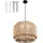 Tectake Lignea 1-flg 46 natur jute