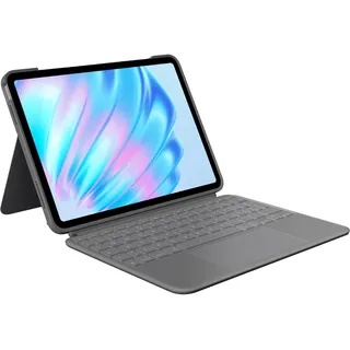 Logitech Combo Touch für iPad Air 11 (2022, 2024, 2025) Grau