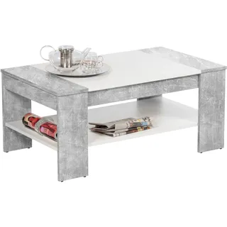 Stolkom Finley Weiß Eiche 100 x 44 x 58 cm