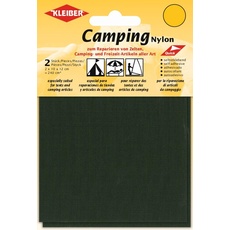 Bild + Co.GmbH Camping-Nylon-selbstklebend, Khaki, ca. 10 cm x 12 cm