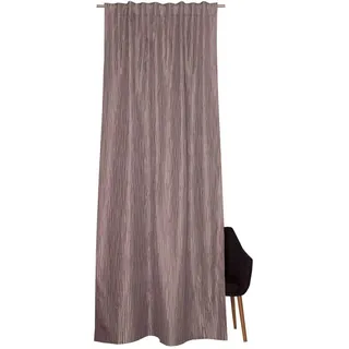 Schöner Wohnen Schlaufenschal, Mauve, Textil, 130x0.5x250 cm, Oeko-Tex® Standard 100, Wohntextilien, Gardinen & Vorhänge, Fertiggardinen, Schlaufenschals