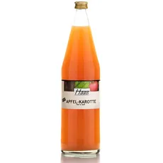 Bio Apfel-Karotten Saft 1000ml - Naturtrüber Apfelsaft kombiniert mit frischem Karottensaft - kein künstlicher Zucker und keine künstlichen Aromen von Obstbau Haas