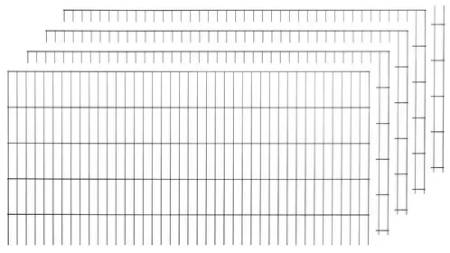 Bild von Stabmattenset, BxH: 200 x 100 cm, 100PK Kabelbinder grün - gruen