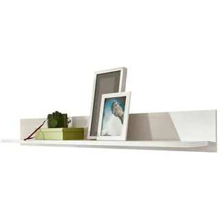 furn.design Wandboard 146 x 20 x 20 cm Weiß