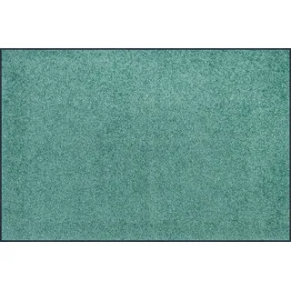 Fußmatte "Trend Uni, Schmutzfangmatte, waschbar" Gr. 19, grün, B:60cm H:7mm L:180cm, Kunstfaser, WASH+DRY BY KLEEN-TEX, Teppiche, Fußmatte, rutschhemmend, In- und Outdoor geeignet, auch als Läufer erhältlich