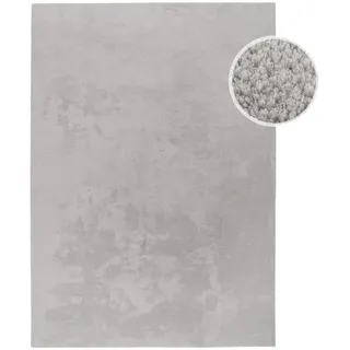 Carpet City "CALMA 200", grau silberfarben
