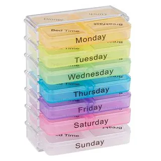 Wundmed Medikamentenbox Rainbow 7 Tage