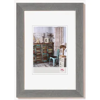 walther design Grado Holzrahmen silber 13x18 cm 2er Set