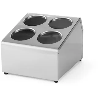 HENDI Besteckbehälter Edelstahl 255 x 295 x 215 mm