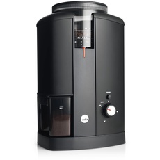 Wilfa SVART AROMA Kaffeemühle - 32 Mahlgradeinstellungen - Kegelmahlwerk - 250g Bohnenbehälter - mit Timer-Funktion - 130 Watt - elektrische Kaffeemühle (schwarz)
