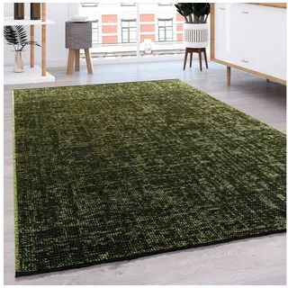 Paco Home Teppich Wohnzimmer Schlafzimmer grün