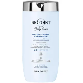 Biopoint - Energierende Creme, belebende und feuchtigkeitsspendende Dusche, spendet Frische und Ton für eine weiche, feuchtigkeitsspendende Haut, 400 ml