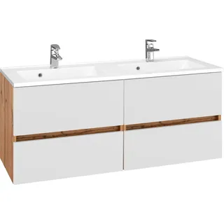 WELLTIME »Lucca« Badmöbel, Waschtisch inkl. Waschbecken, Breite 120 cm,