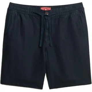 Superdry Shorts Merchant Linen Short, blau