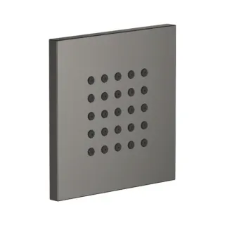 Dornbracht WATER POINTS UP-Seitenbrause, FlowReduce, 36515979-99 für UP-Montage, Dark Platinum matt