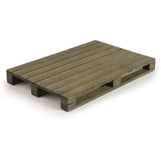 Lacor - 61058 - Mini Palette Lebensmittel Präsentation, 100% Birkenholz, widerstandsfähig und langlebig, 30x20cm, ökologisch.