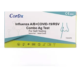 axnar gmbh CorDx Influenza A/B+COVID-19/RSV Combo Ag-Selbstte