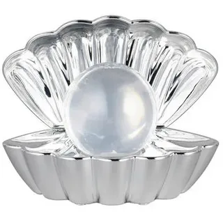 Led-Tischleuchte , Chromfarben, Transparent , Kunststoff , 15x12.5x17.5 cm , Lampen & Leuchten, Innenbeleuchtung, Tischlampen