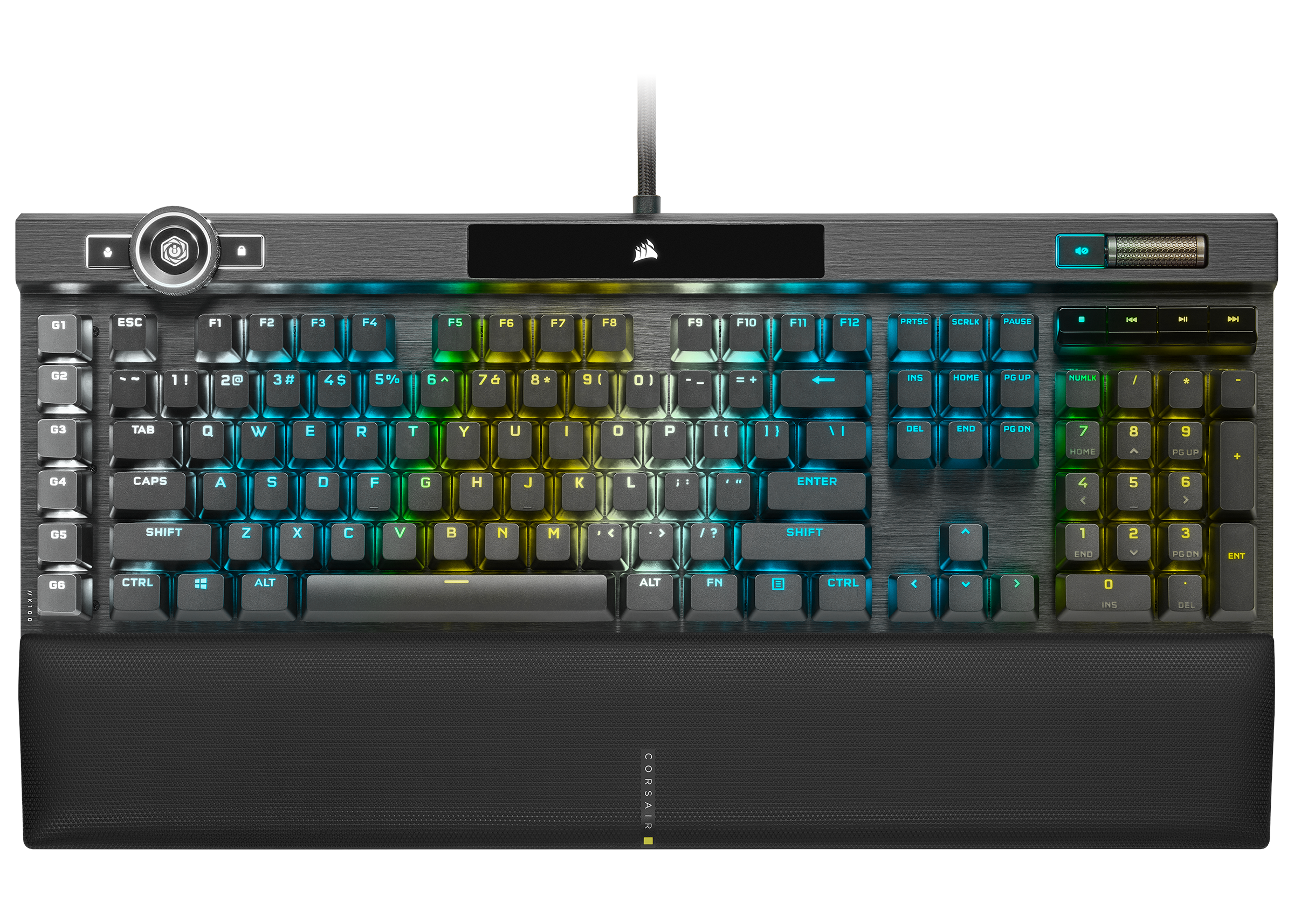 Bild von K100 RGB, Corsair OPX, USB, DE (CH-912A01A-DE)