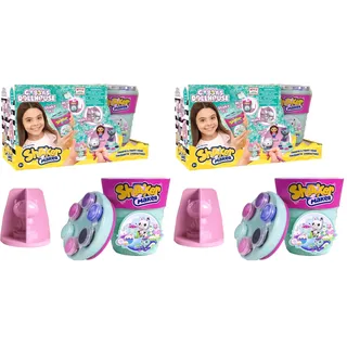 Shaker Maker, Puder zur Erstellung von Charakteren, künstlerische und manuelle Aktivität, Modell Gabby und das magische Haus, für Kinder ab 5 Jahren, HKG00, Mehrfarbig (Packung mit 2)