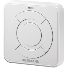 Hörmann Funk-Innentaster FIT 5 BS (Vier Tastenfunktionen + Abfragetaste, Weiß, intuitive Bedienung, Fernbedienung, Smart Home) 4511823