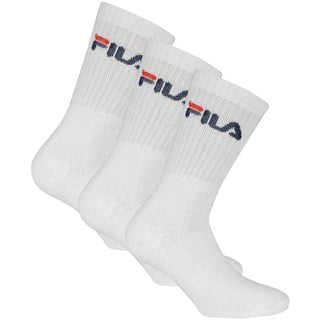 Fila F9505, Socken Uni, weiß, 35/38