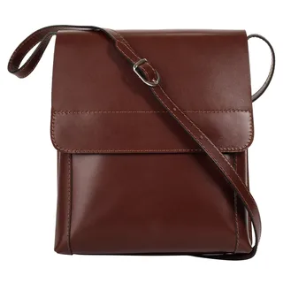 Cluty Umhängetasche Leder Braun