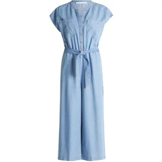 Betty & Co Betty&Co Jumpsuit "Jumpsuit mit aufgesetzten Taschen", light blau denim