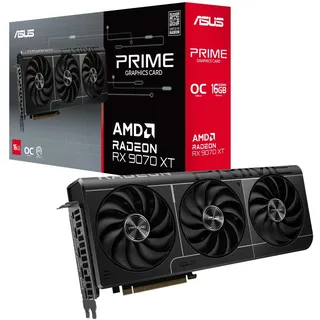 Asus Prime Radeon RX 9070 XT OC 16 GB GDDR6 2 x 8-pin