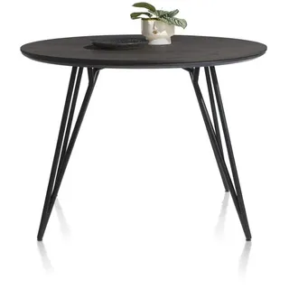 XOOON Vik Tresentisch Metall/Eichenholz Rund