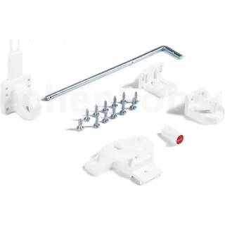 HAILO Montagezubehör 1711909 weiß für Uno und Duo Abfallbehälter - Weiß