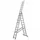 Corda Vielzweckleiter 3 x 11 Stufen