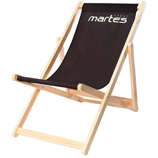Martes Essential Ms Liegestuhl - Black / White - One Size