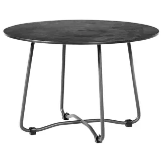 Diamond Garden Bristol Loungetisch Edelstahl/HPL Granit Dunkel