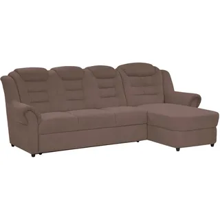 Livetastic Ecksofa , Taupe , Kunststoff , L-Form , 262x165 cm , Made in Eu , seitenverkehrt erhältlich, Hocker erhältlich, Rücken echt, Armteil links, Armteil rechts , Wohnzimmer, Sofas & Couches, Wohnlandschaften, Ecksofas