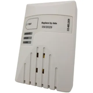 Schabus Kohlenmonoxid GX-CO12, Gasmelder Kohlenmonoxid-Melder netzbetrieben detektiert Kohlenmonoxi