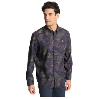 Victorio & Lucchino 11095 Langarmhemd - Aop Camouflage - S