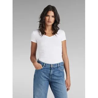 G-Star Basic V-Neck Grau L