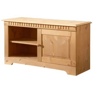 OTTO home TV-Board 94 cm Beige Massivholz